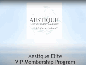 Aestique Medispa - Elite VIP Membership Program